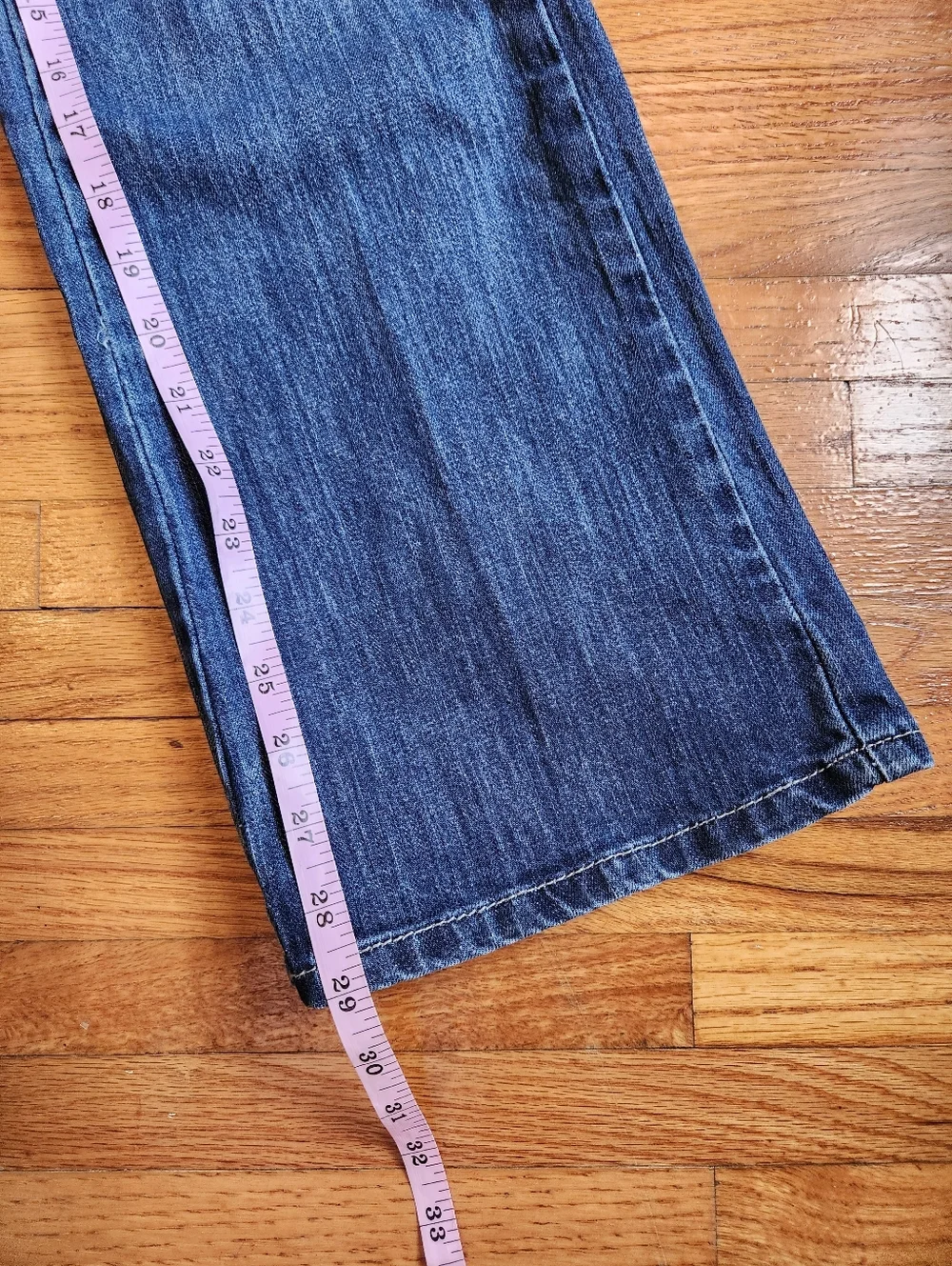 Lot of 2 St. John’s Bay Bootcut Jeans Size 6 Short Blue Denim Medium Wash